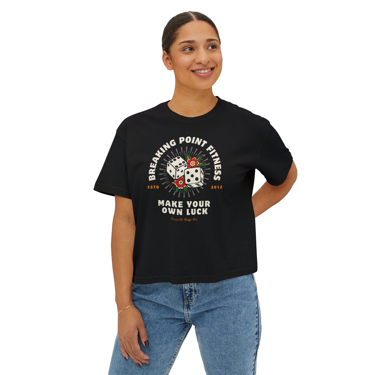 Women's Make Your Luck BPF Boxy Tee