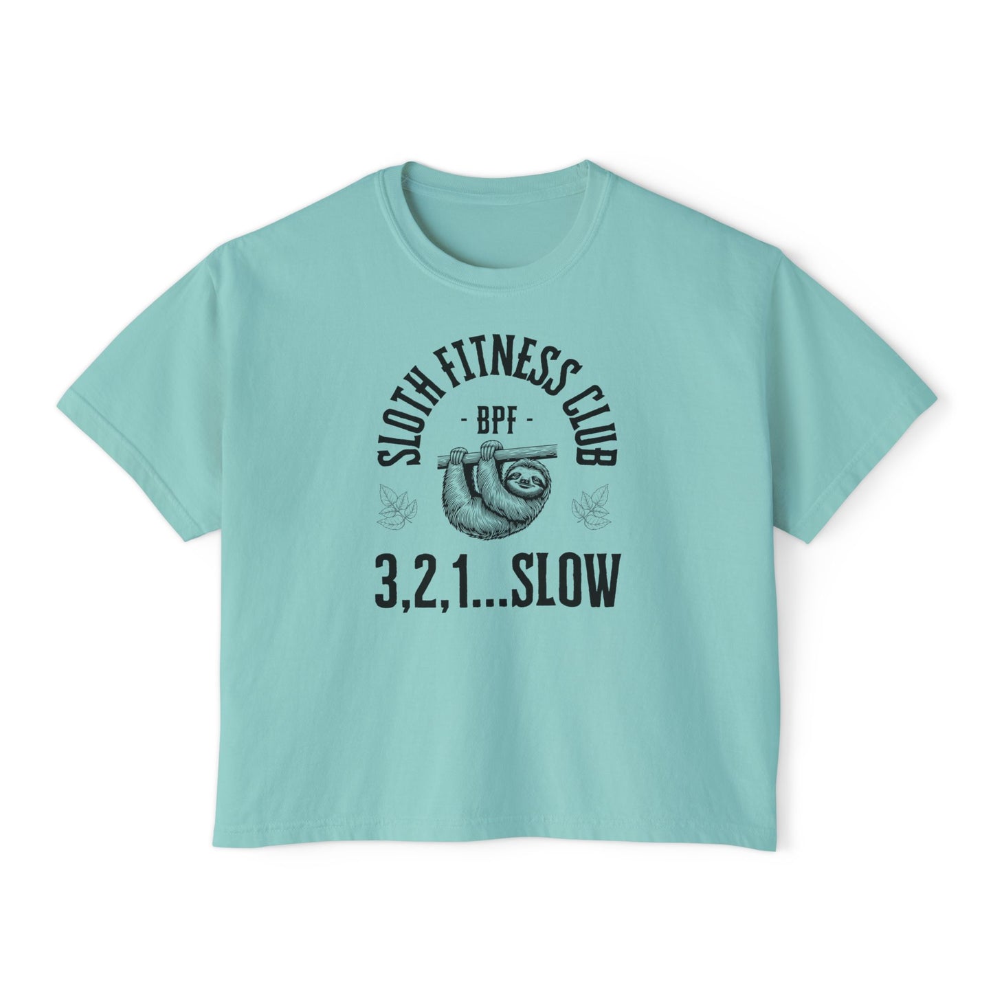 Women's Sloth Boxy Tee