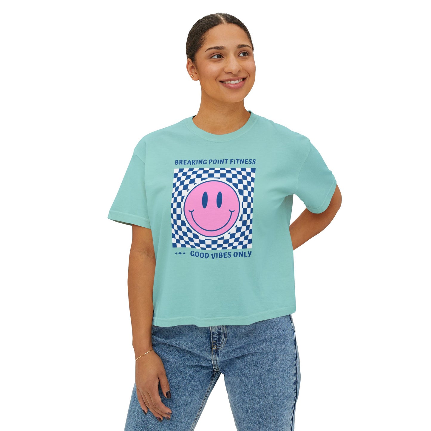 Women's Good Vibes Boxy Tee