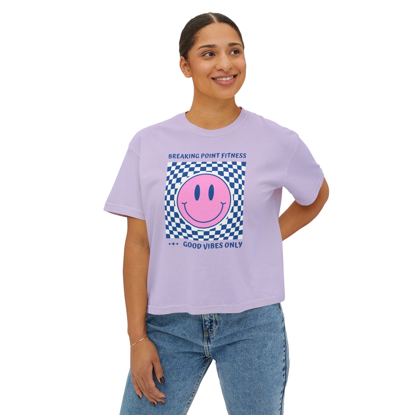 Women's Good Vibes Boxy Tee