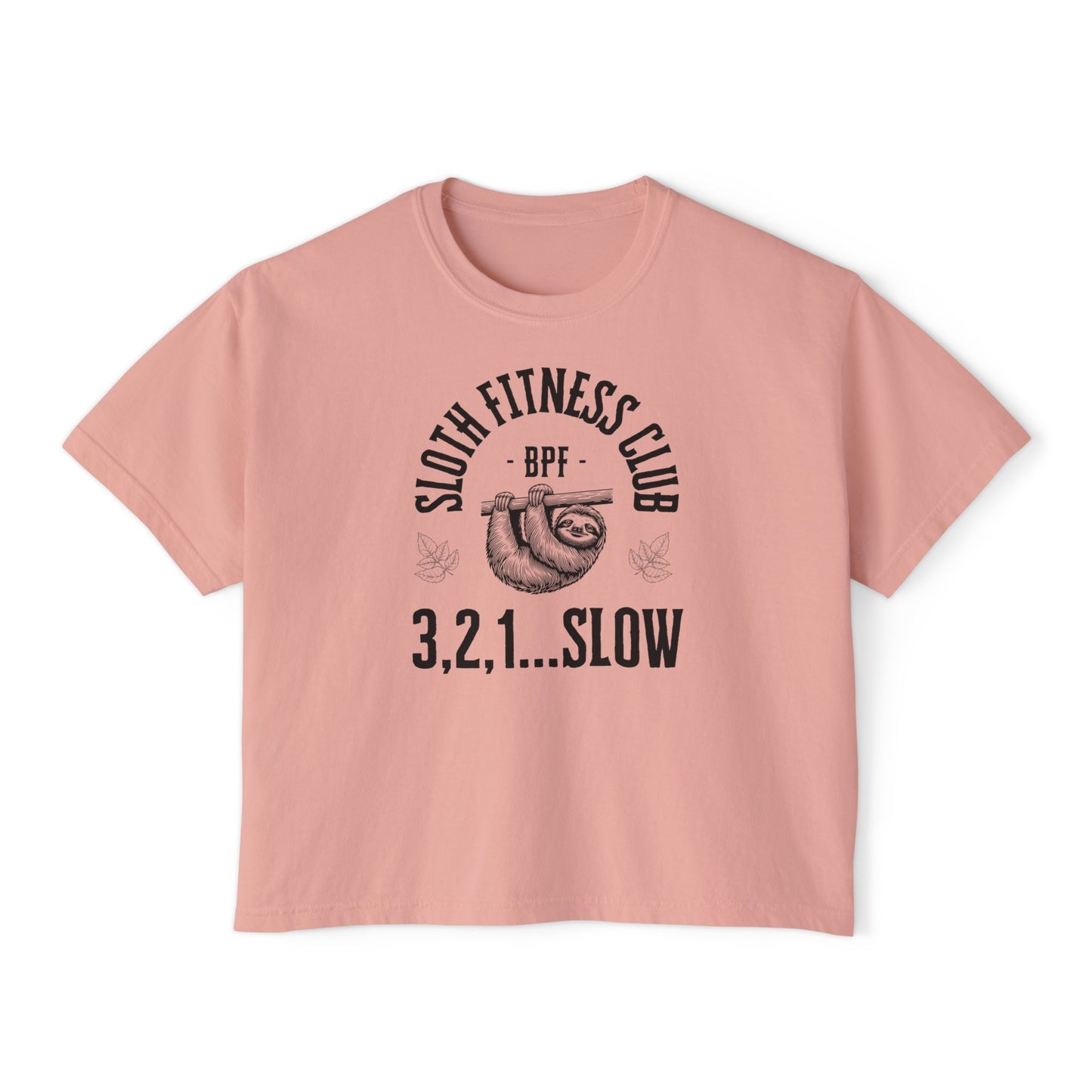 Women's Sloth Boxy Tee