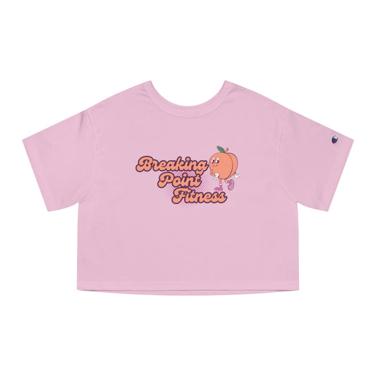 Women's Peach BPF Cropped T-Shirt