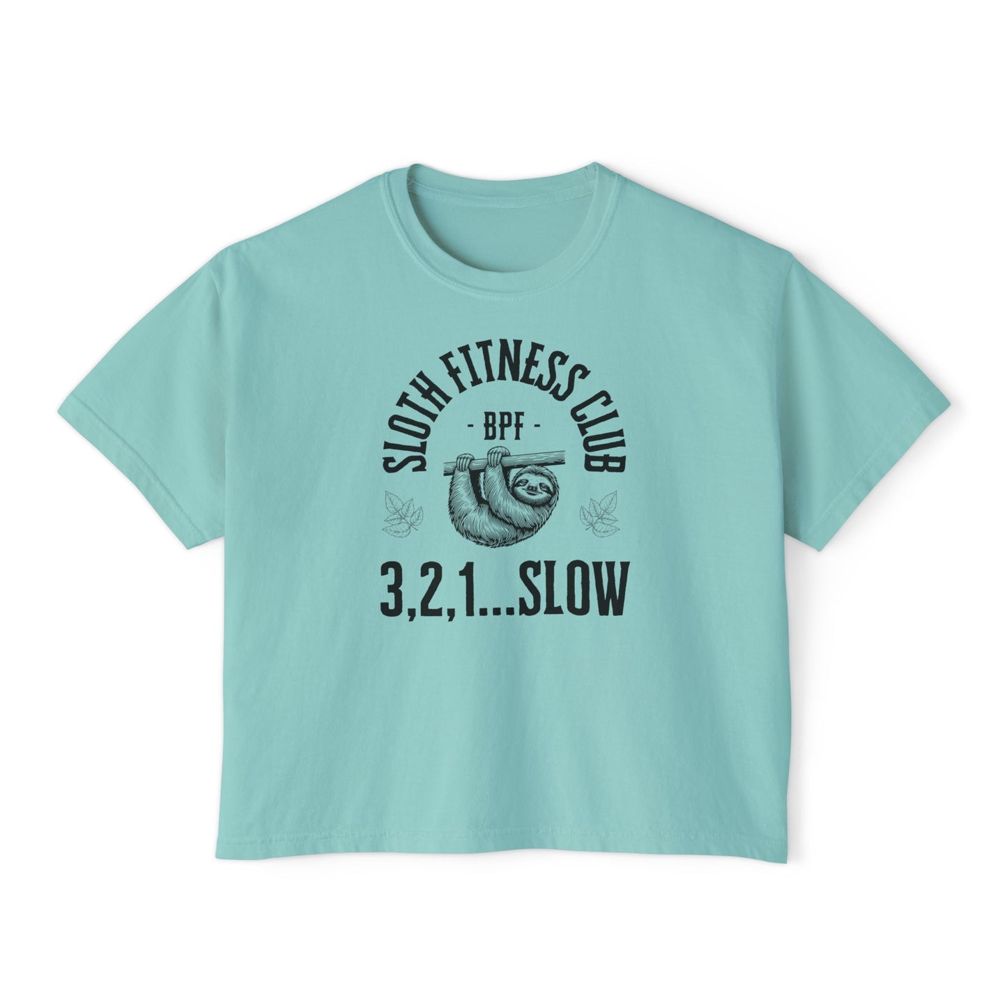 Women's Sloth Boxy Tee