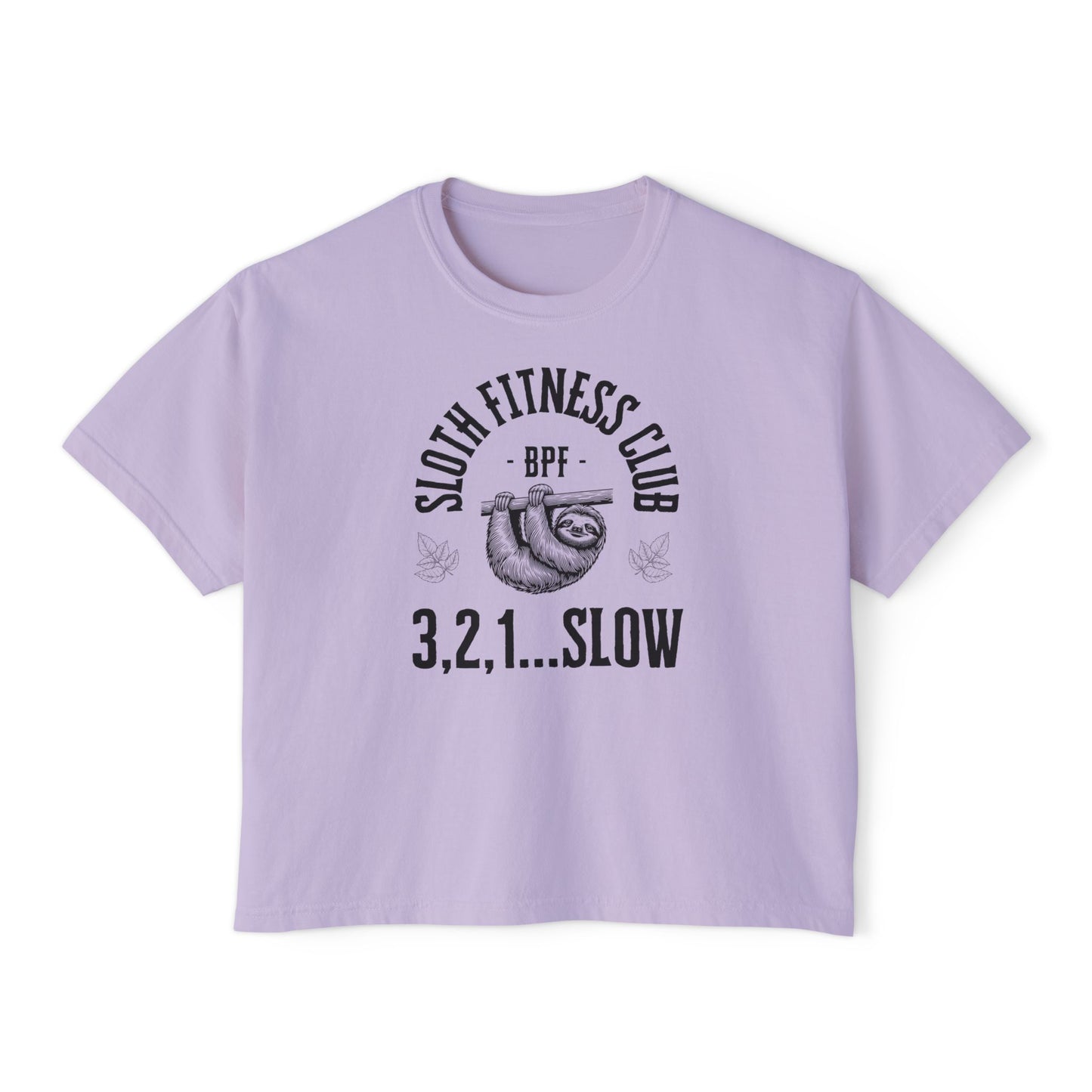 Women's Sloth Boxy Tee